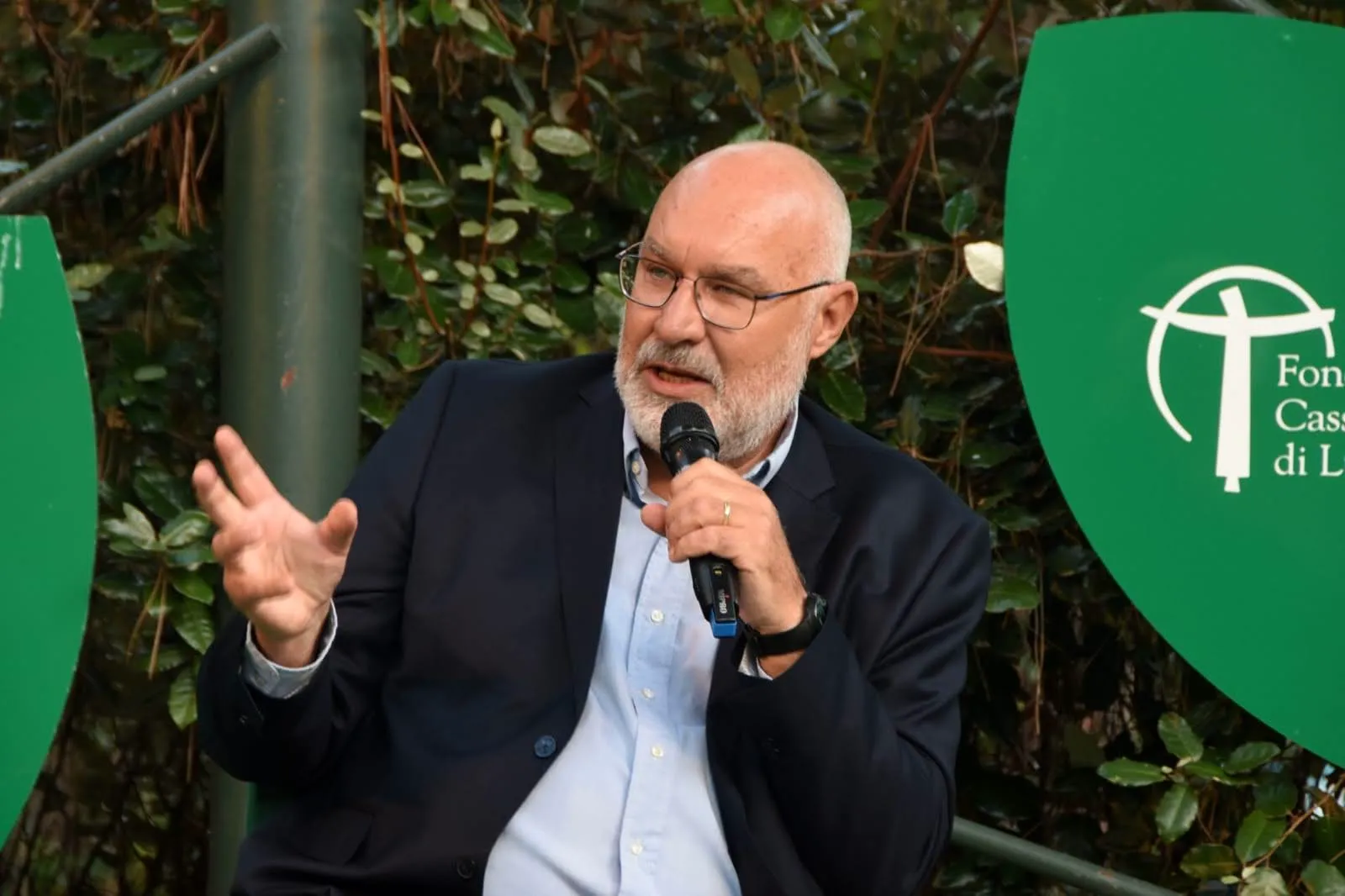 A un incontro pubblico della Fondazione Cassa di Risparmio di Lucca