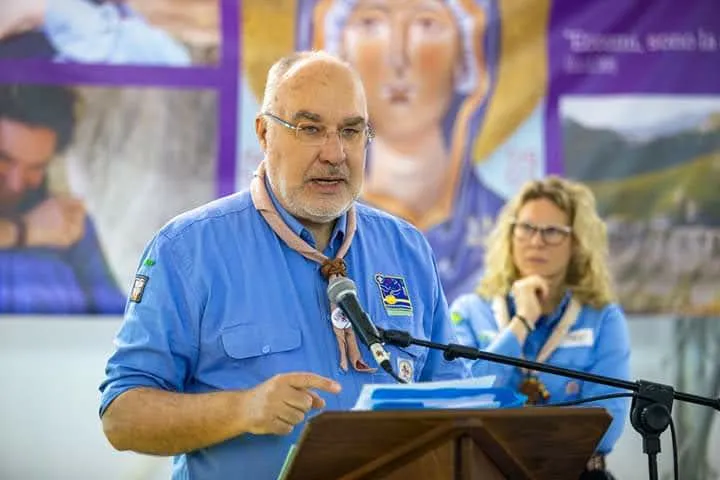Intervento a un incontro scout